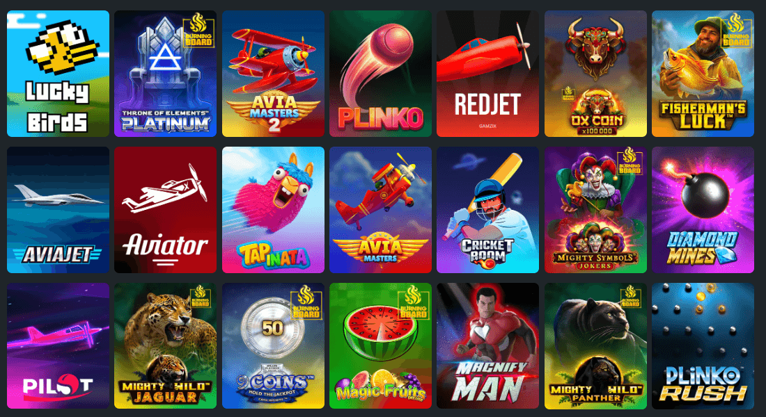 Winning Casino Crash jeux